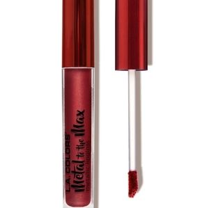 L.A. Colors Metal to the Max Metallic Lipgloss  Brilliant